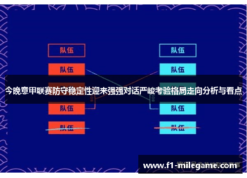 今晚意甲联赛防守稳定性迎来强强对话严峻考验格局走向分析与看点